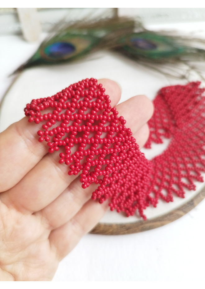 traditional Ukrainian beaded jewelry