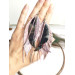 leather feather earrings pink genuine leather jewelry 