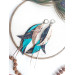 long leather feather earrings genuine leather jewelry animalprint 