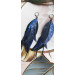 long leather feather earrings genuine leather jewelry 