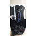 long leather feather earrings genuine leather jewelry 