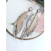 long leather feather earrings genuine leather jewelry 