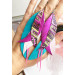 long leather feather earrings genuine leather jewelry 