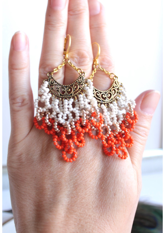 long handmade beaded jewelry