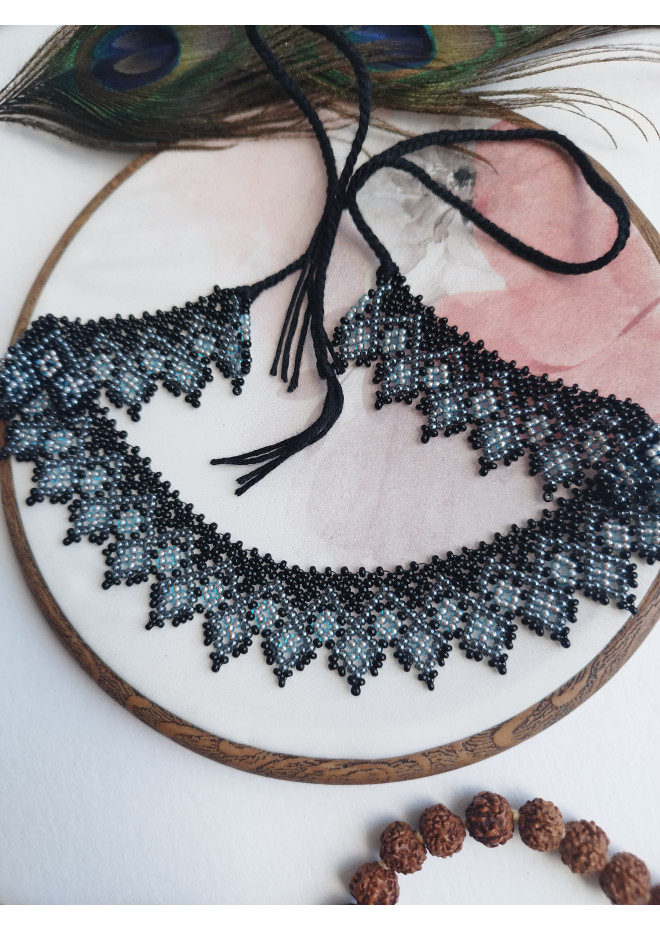 traditional Ukrainian beaded jewelry
