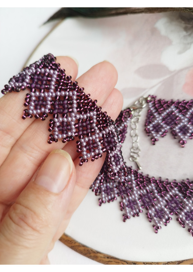 traditional Ukrainian beaded jewelry