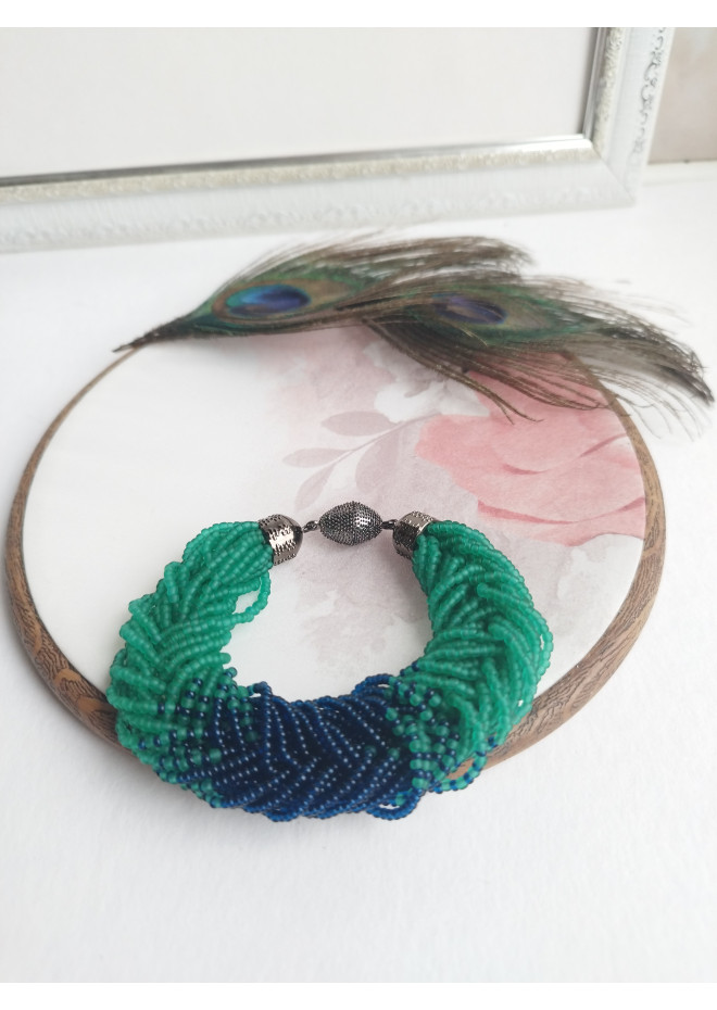  beaded jewelry braided multistrands