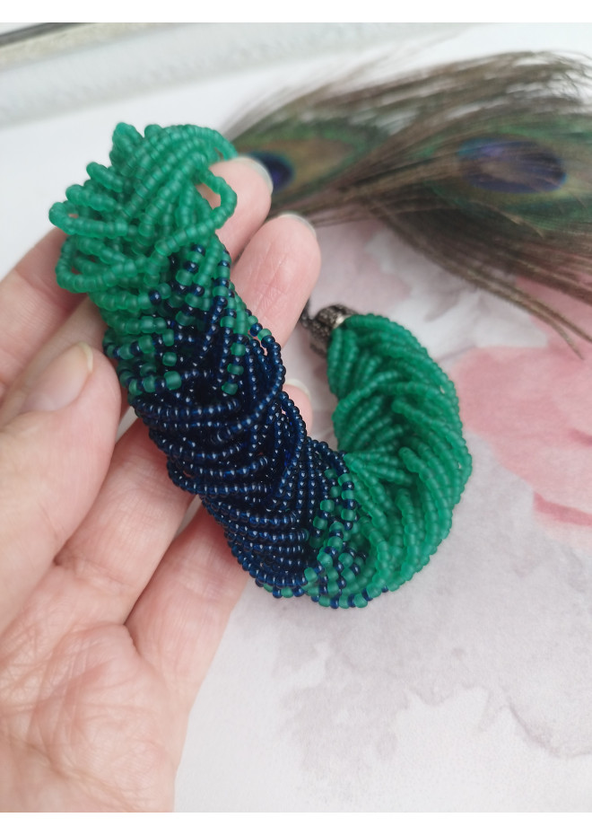  beaded jewelry braided multistrands