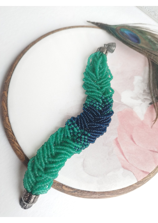  beaded jewelry braided multistrands