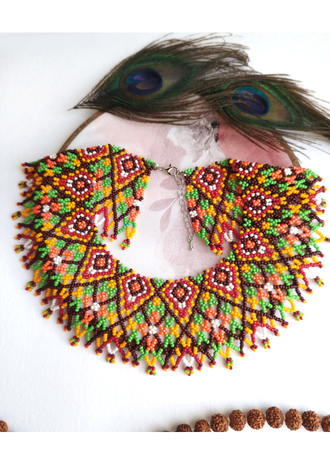 traditional Ukrainian beaded jewelry