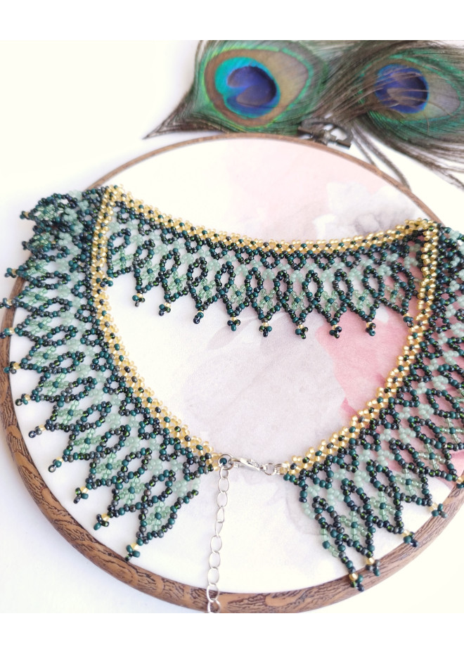 traditional Ukrainian beaded jewelry