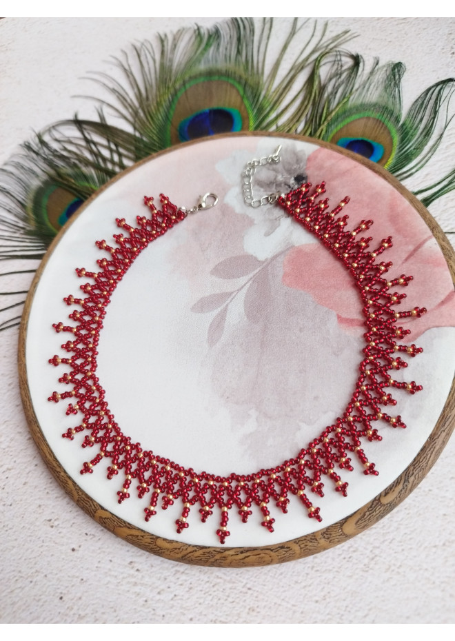 traditional Ukrainian beaded jewelry