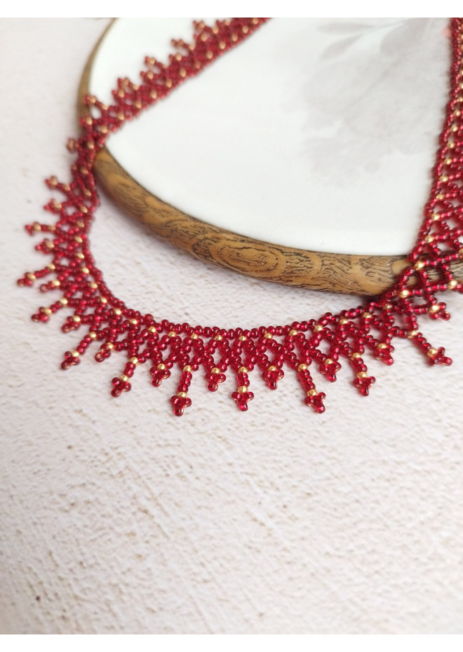 traditional Ukrainian beaded jewelry