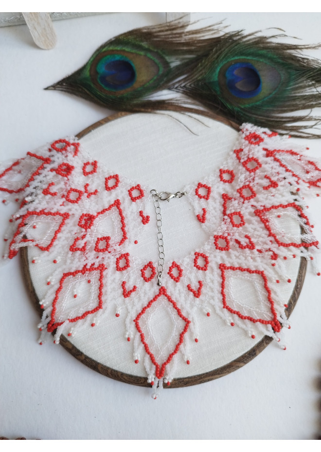 traditional Ukrainian beaded jewelry