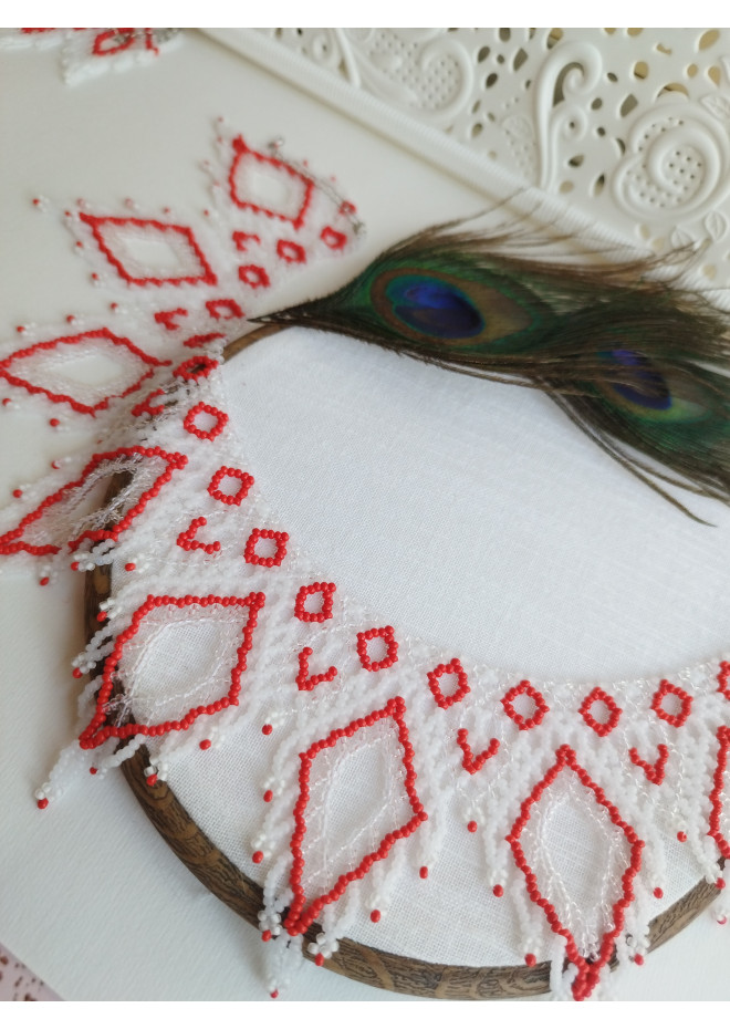 traditional Ukrainian beaded jewelry